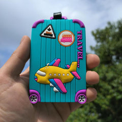 1pc Luggage Tag Boarding Tag Anti Lost Luggage Tag