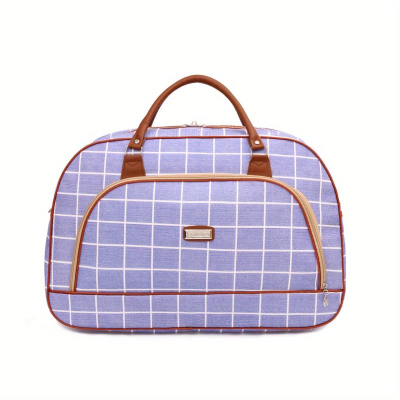 All Over Pattern Luggage Zipper Handbag Lightweight Duffle Bag