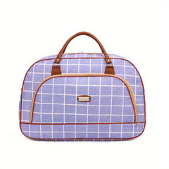 All Over Pattern Luggage Zipper Handbag Lightweight Duffle Bag