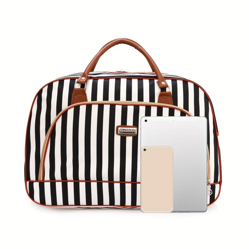 All Over Pattern Luggage Zipper Handbag Lightweight Duffle Bag