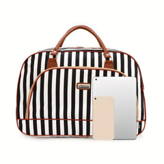 All Over Pattern Luggage Zipper Handbag Lightweight Duffle Bag