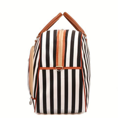 All Over Pattern Luggage Zipper Handbag Lightweight Duffle Bag