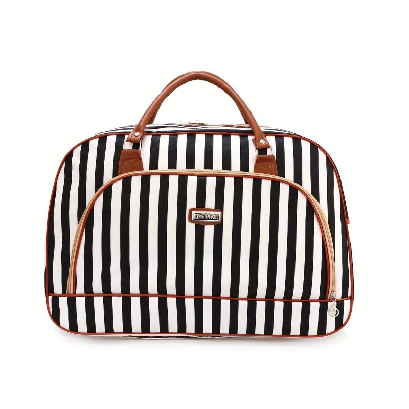 All Over Pattern Luggage Zipper Handbag Lightweight Duffle Bag