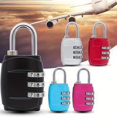 1pc Password Lock Zinc Alloy Padlock Gym Locker Travel Luggage Lock
