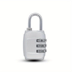1pc Password Lock Zinc Alloy Padlock Gym Locker Travel Luggage Lock