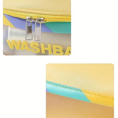 Colorful Cosmetic Handbag Lightweight Zipper Carry On Bag