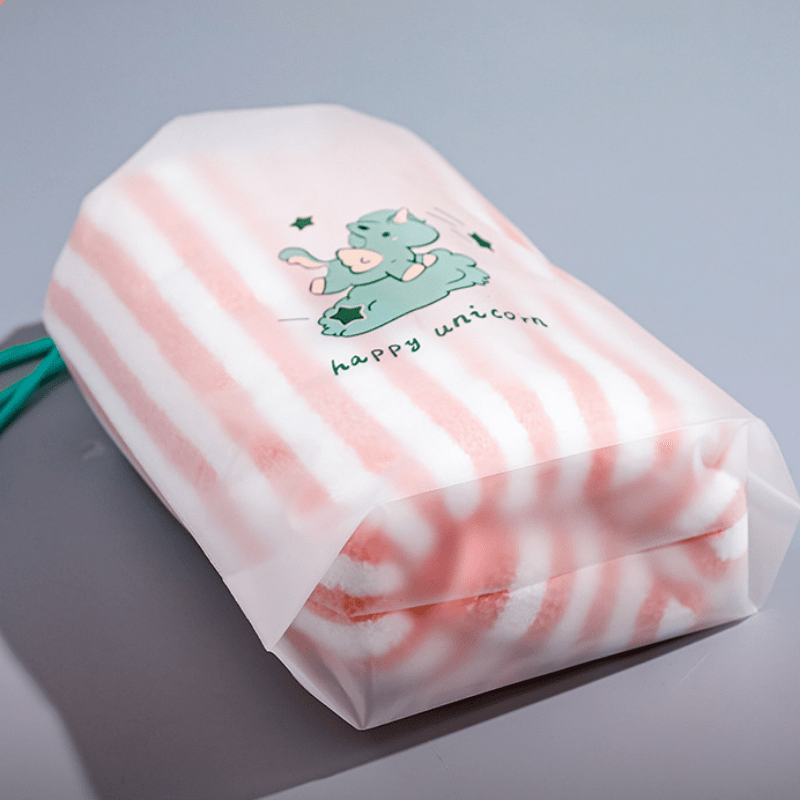 3pcs Portable Drawstring Storage Bag for Travel Accessories & Luggage Organizer