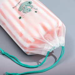 3pcs Portable Drawstring Storage Bag for Travel Accessories & Luggage Organizer