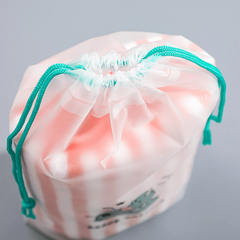 3pcs Portable Drawstring Storage Bag for Travel Accessories & Luggage Organizer