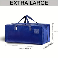 Heavy Duty Large Moving Bags Storage Totes Recycled Material