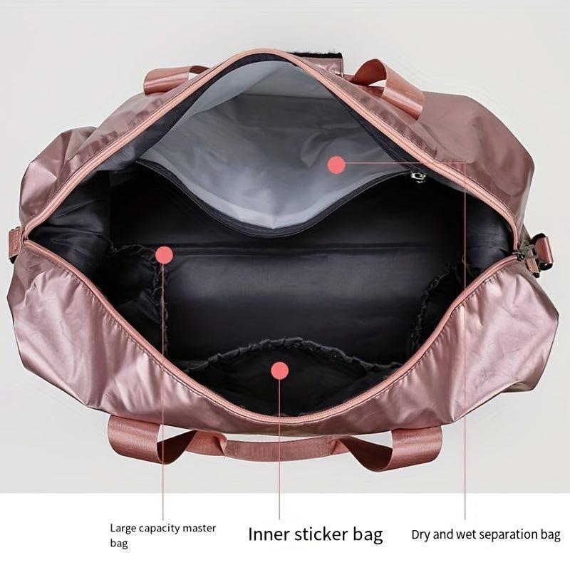 Large Capacity Travel Duffle Bag Portable Sports Gym Storage Bag