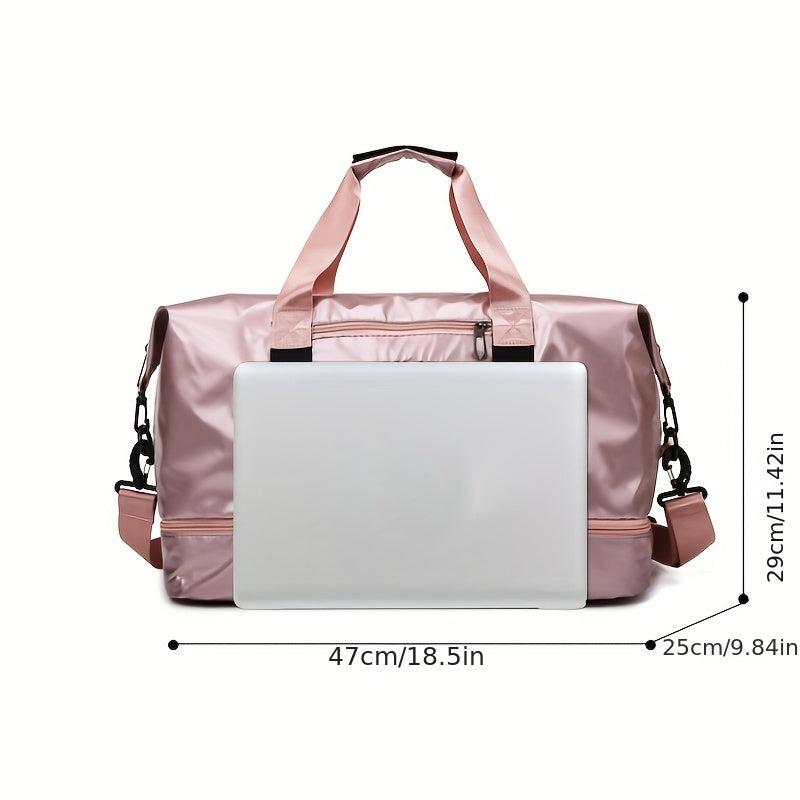 Large Capacity Travel Duffle Bag Portable Sports Gym Storage Bag