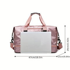 Large Capacity Travel Duffle Bag Portable Sports Gym Storage Bag