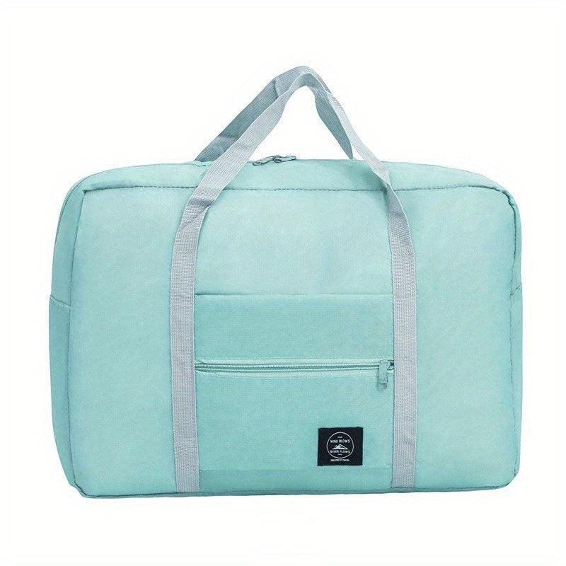 Travel Tote Bag Waterproof Storage Nylon Zippered Handle