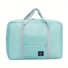 Travel Tote Bag Waterproof Storage Nylon Zippered Handle