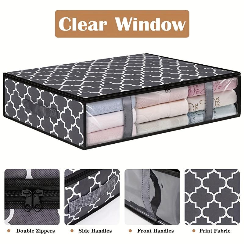 Thickened Under Bed Storage Bins Foldable Clothes Storage Box