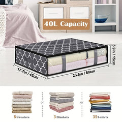 Thickened Under Bed Storage Bins Foldable Clothes Storage Box