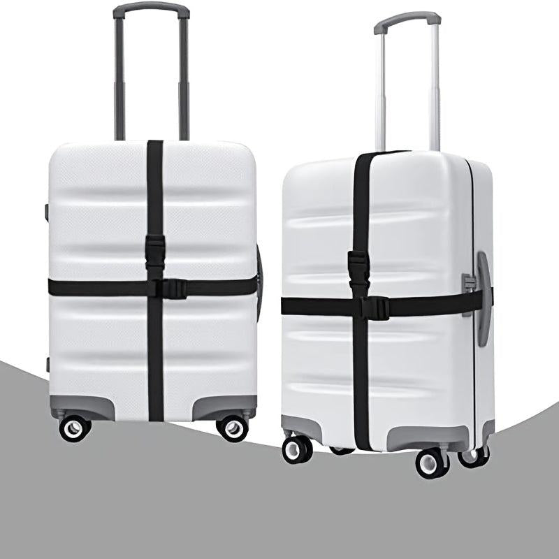 6pcs Release Buckle Strap Luggage Packing Straps