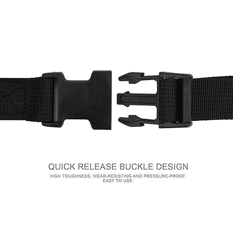 6pcs Release Buckle Strap Luggage Packing Straps