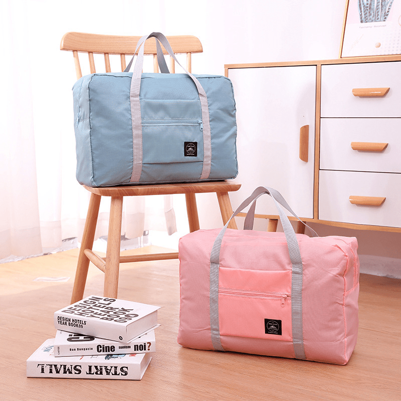 Foldable Travel Duffel Bag Large Capacity Portable Luggage Bag