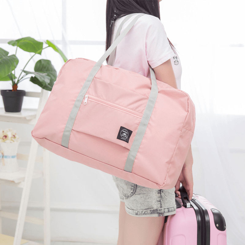 Foldable Travel Duffel Bag Large Capacity Portable Luggage Bag
