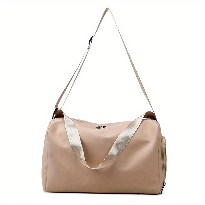 Pattern Sports Handbag Solid Luggage Versatile Gym Bag