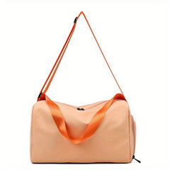 Pattern Sports Handbag Solid Luggage Versatile Gym Bag