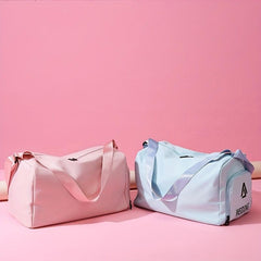 Pattern Sports Handbag Solid Luggage Versatile Gym Bag