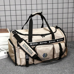Outdoor Hiking Backpack Mountaineering Bag Wet Dry Sports Gym Bag