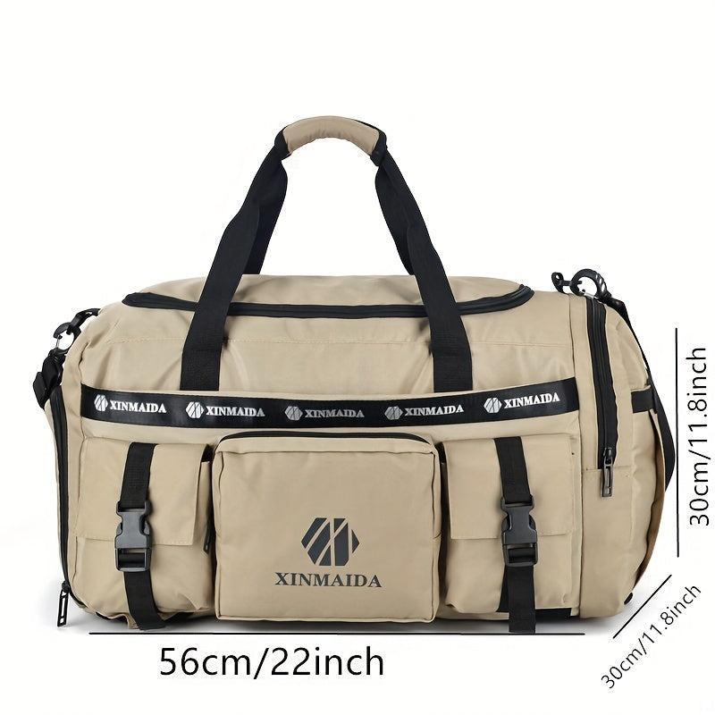 Outdoor Hiking Backpack Mountaineering Bag Wet Dry Sports Gym Bag