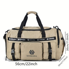 Outdoor Hiking Backpack Mountaineering Bag Wet Dry Sports Gym Bag