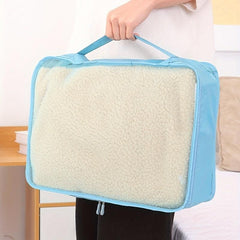 Large Capacity Mesh Organizer Zipper Luggage Bag
