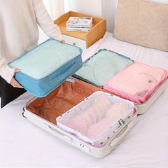 Large Capacity Mesh Organizer Zipper Luggage Bag
