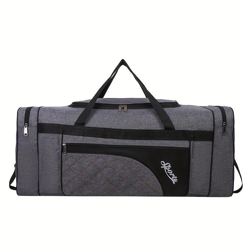 Large Capacity Durable Carry on Bag Nylon Gym Travel Organizer Weekender Bag