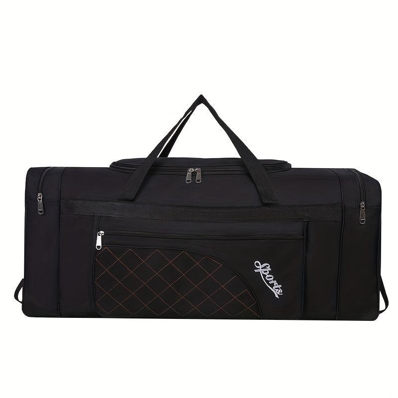 Large Capacity Durable Carry on Bag Nylon Gym Travel Organizer Weekender Bag