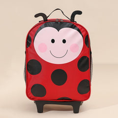 Ladybug Pattern Carry-On Luggage