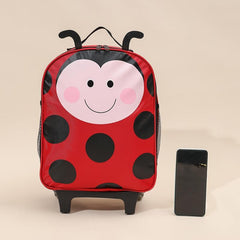 Ladybug Pattern Carry-On Luggage