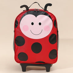 Ladybug Pattern Carry-On Luggage