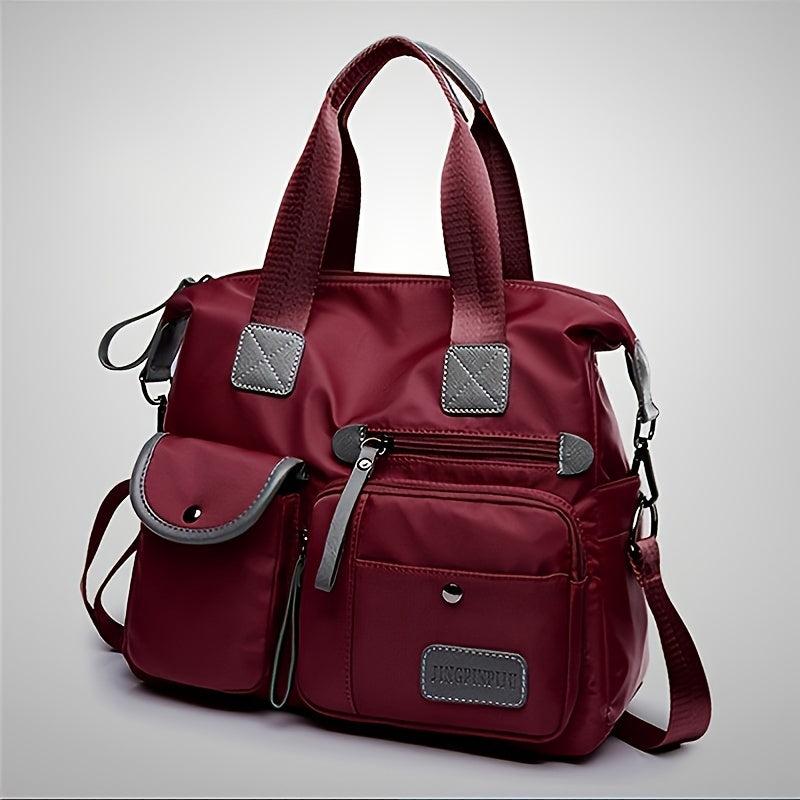 Casual Travel Bag Multifunctional Large Handbag Stylish Luggage Shoulder Bag