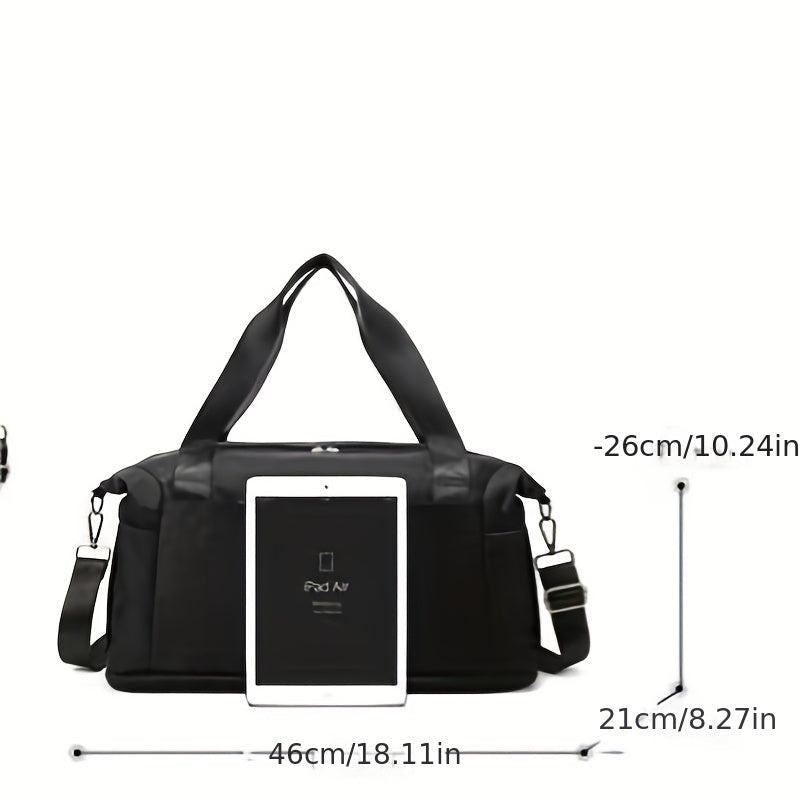 Large Capacity Carry On Duffle Bag Lightweight Luggage Bag