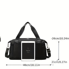 Large Capacity Carry On Duffle Bag Lightweight Luggage Bag
