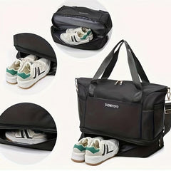 Large Capacity Carry On Duffle Bag Lightweight Luggage Bag