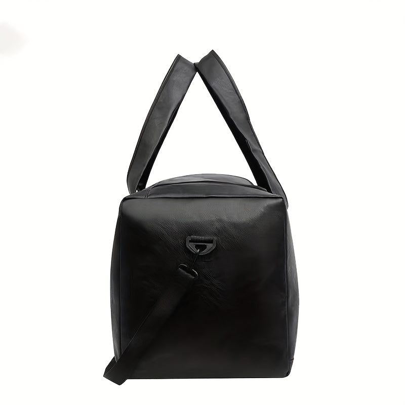 Large Capacity Solid Luggage Bag Portable Sports Bag Lightweight Travel Handbag