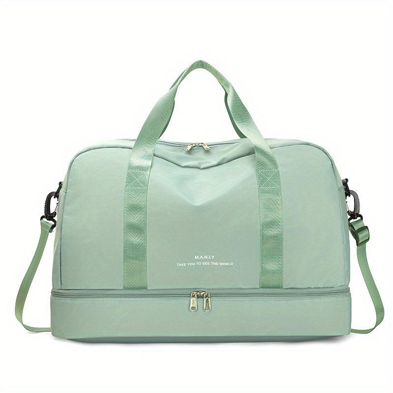 Large Capacity Carry On Duffle Bag Lightweight Luggage Handbag
