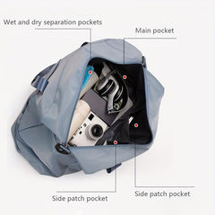 Large Capacity Carry On Duffle Bag Lightweight Luggage Handbag