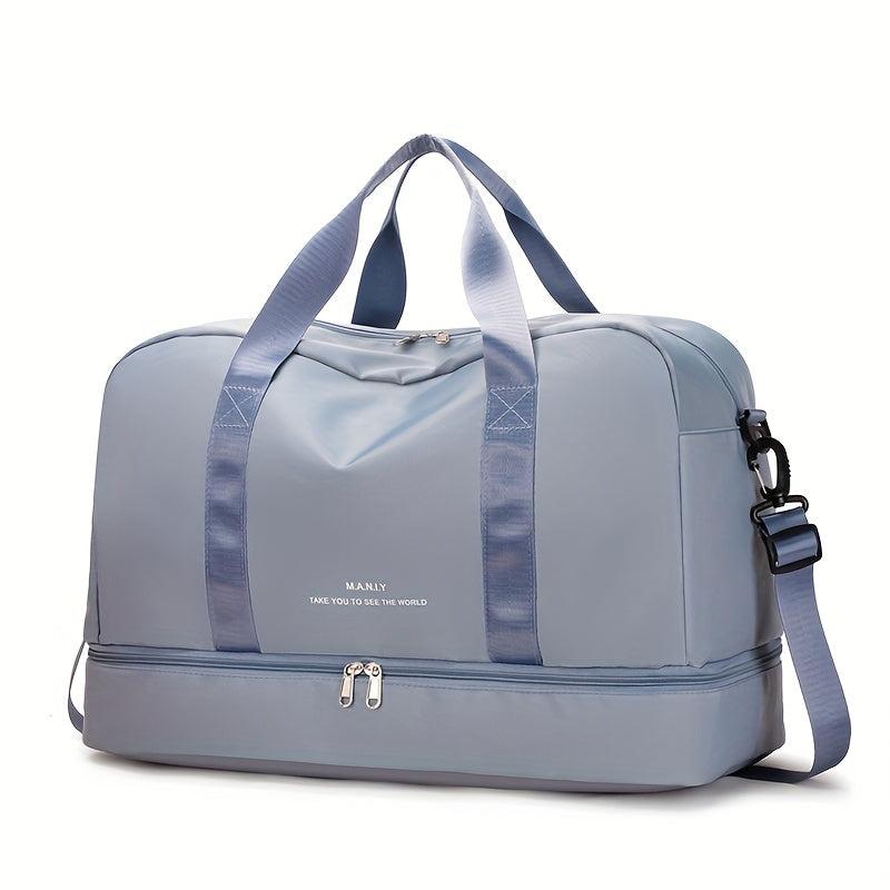 Large Capacity Carry On Duffle Bag Lightweight Luggage Handbag