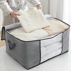 Large Clothing Storage Bag Organizer with Clear Window