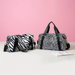 Animal Pattern Sports Handbag Lightweight Travel Luggage Bag