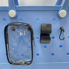 3pcs Bogg Bag Accessories Set Waterproof PVC Hook Phone Bag