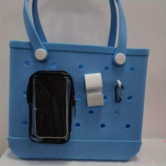 3pcs Bogg Bag Accessories Set Waterproof PVC Hook Phone Bag